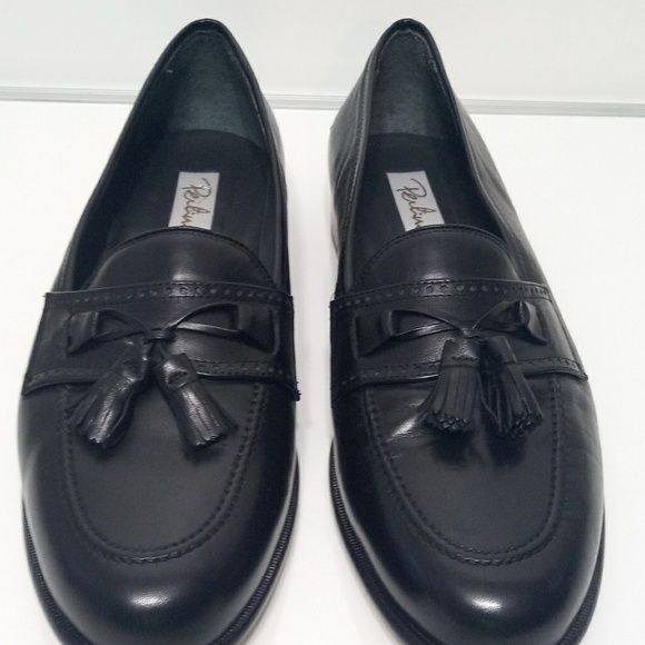 Mens 13M Pertini Black Leather Tassel Loafers. Exc - Picture 5 of 8